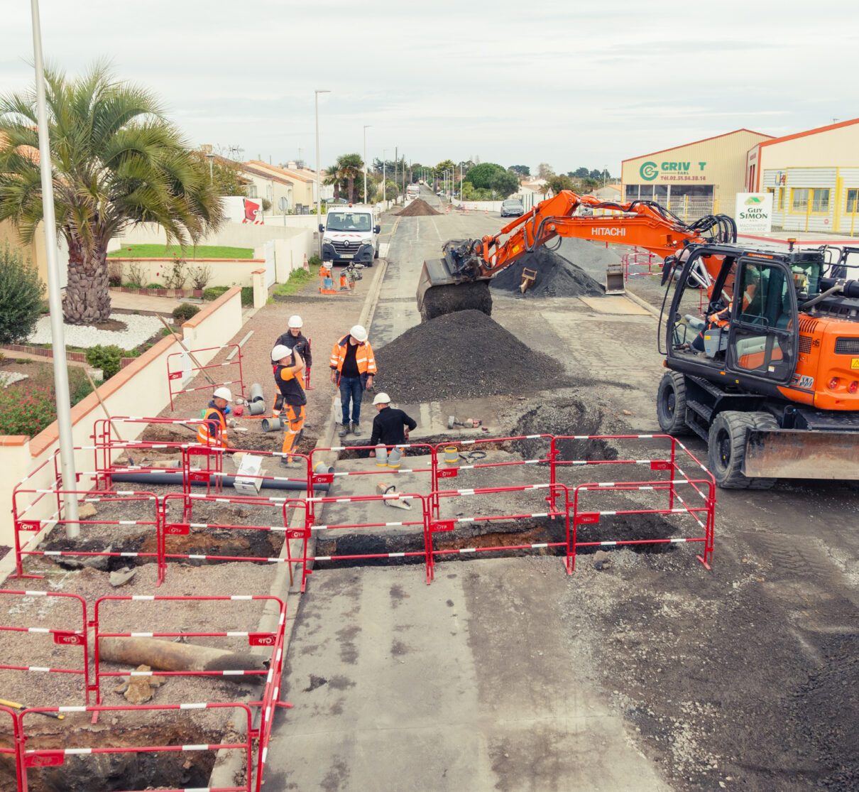 Collaborateurs chantier - Groupe Charpentier
