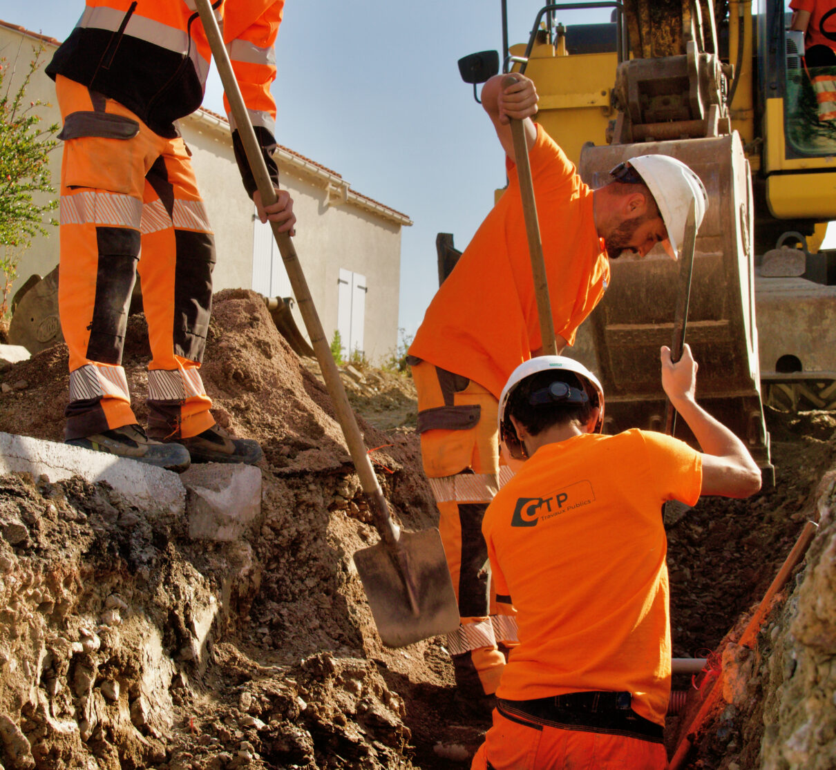 Collaborateurs chantier - Groupe Charpentier