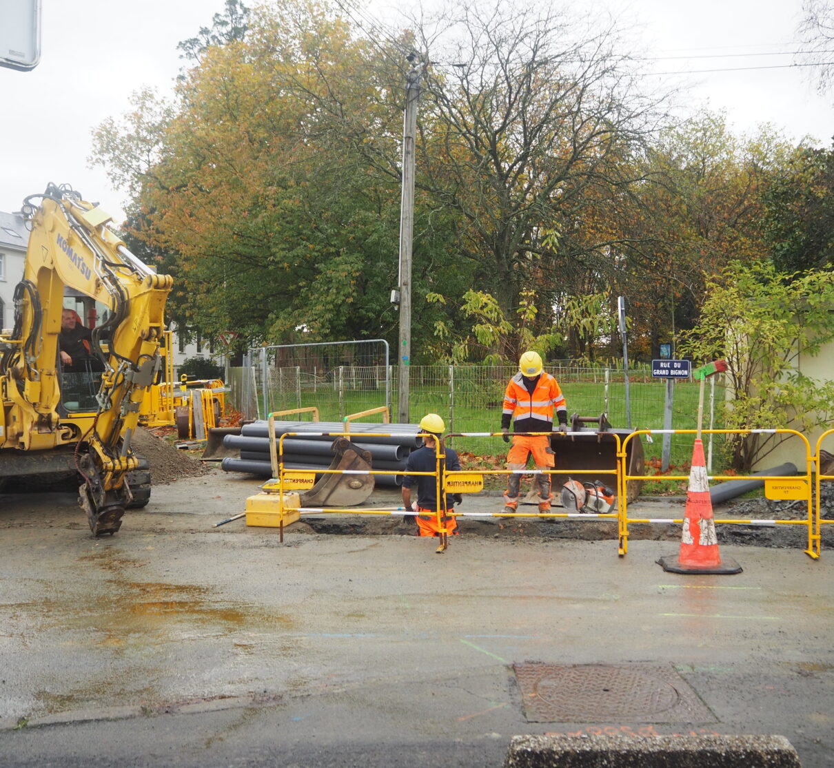 Collaborateurs chantier - Groupe Charpentier